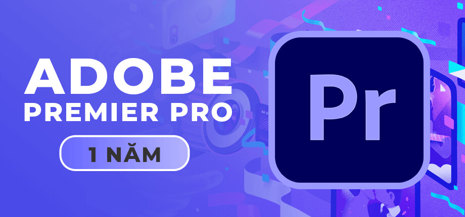 Tài khoản Adobe Premiere Pro ( 1 năm )