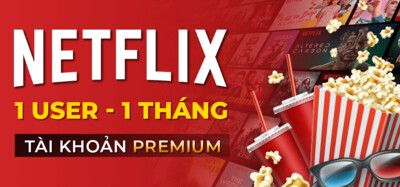 Tài khoản Netflix Premium for 1 User (1 Tháng)