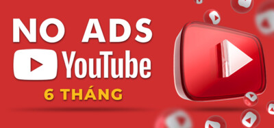 Gia hạn Youtube Premium (6 tháng)