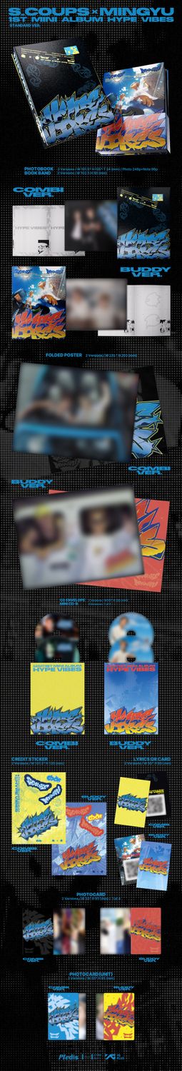 [JAPAN] SCOUPS X MINGYU 1ST MINI ALBUM - HYPE VIBES