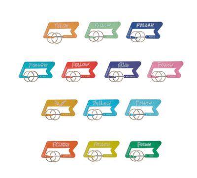 FOLLOW AGAIN JAPAN CARABINER