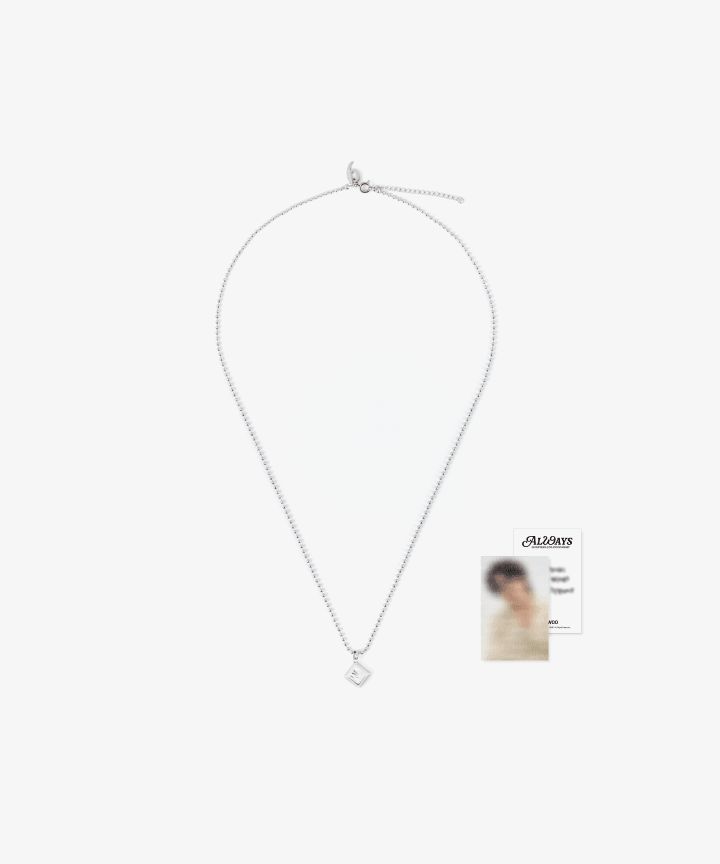 WONWOO SEVENTEEN 9TH ANNIVERSARY NECKLACE