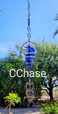 Blue Owl Suncatcher