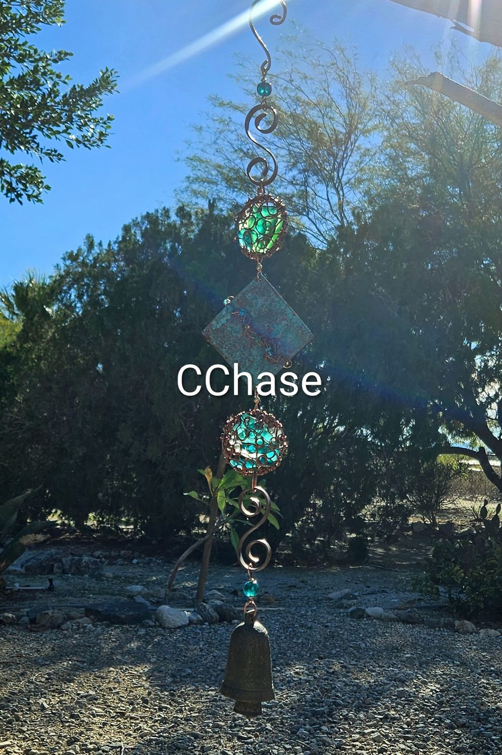 Patina Bell (Large Specialty Suncatcher Strand)