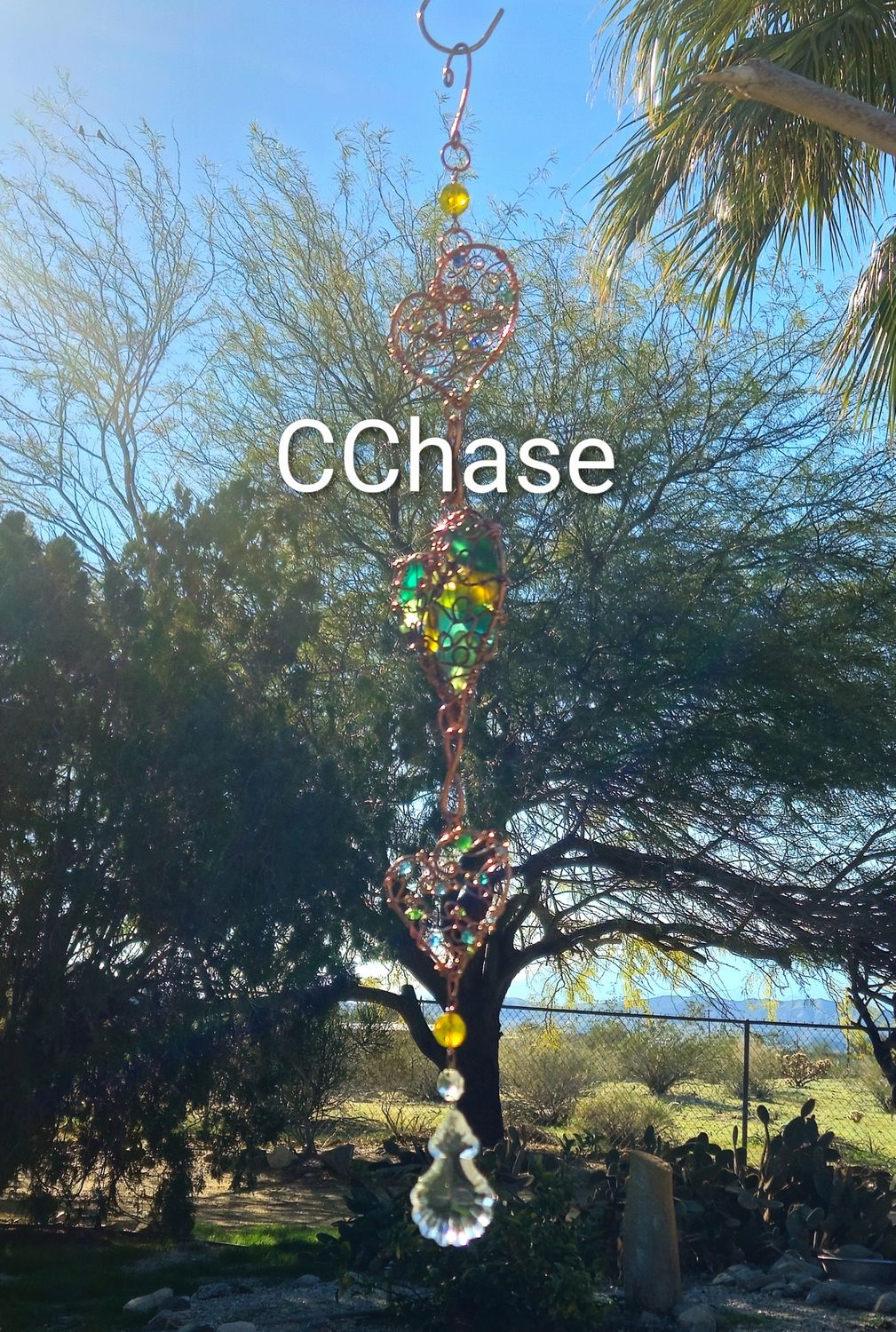 Puffy Heart Trio Suncatcher Strand 