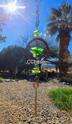 Green Spinner Suncatcher