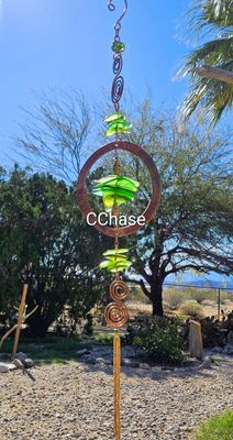 Green Spinner Suncatcher