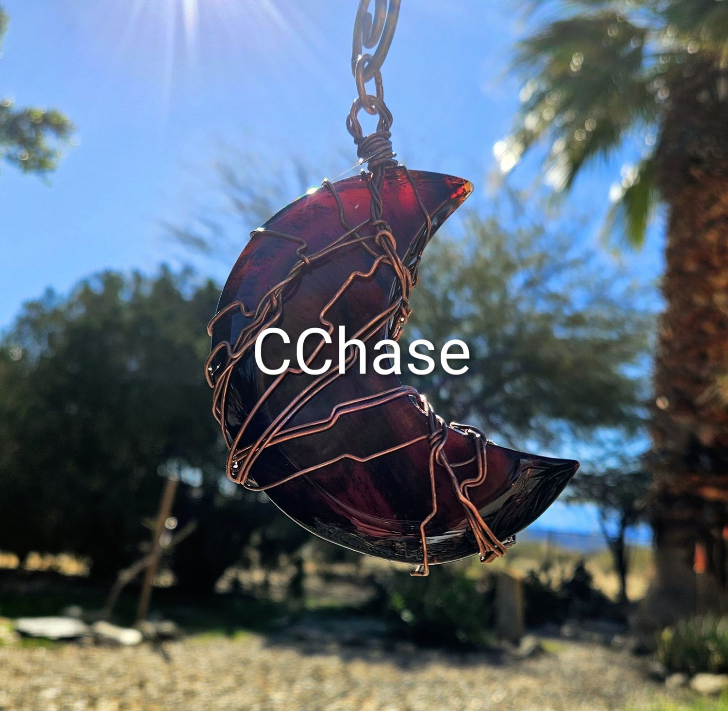 Crescent Moon Suncatcher Strand