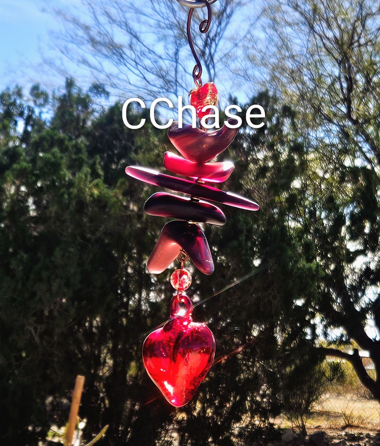Red Heart Suncatcher Strand