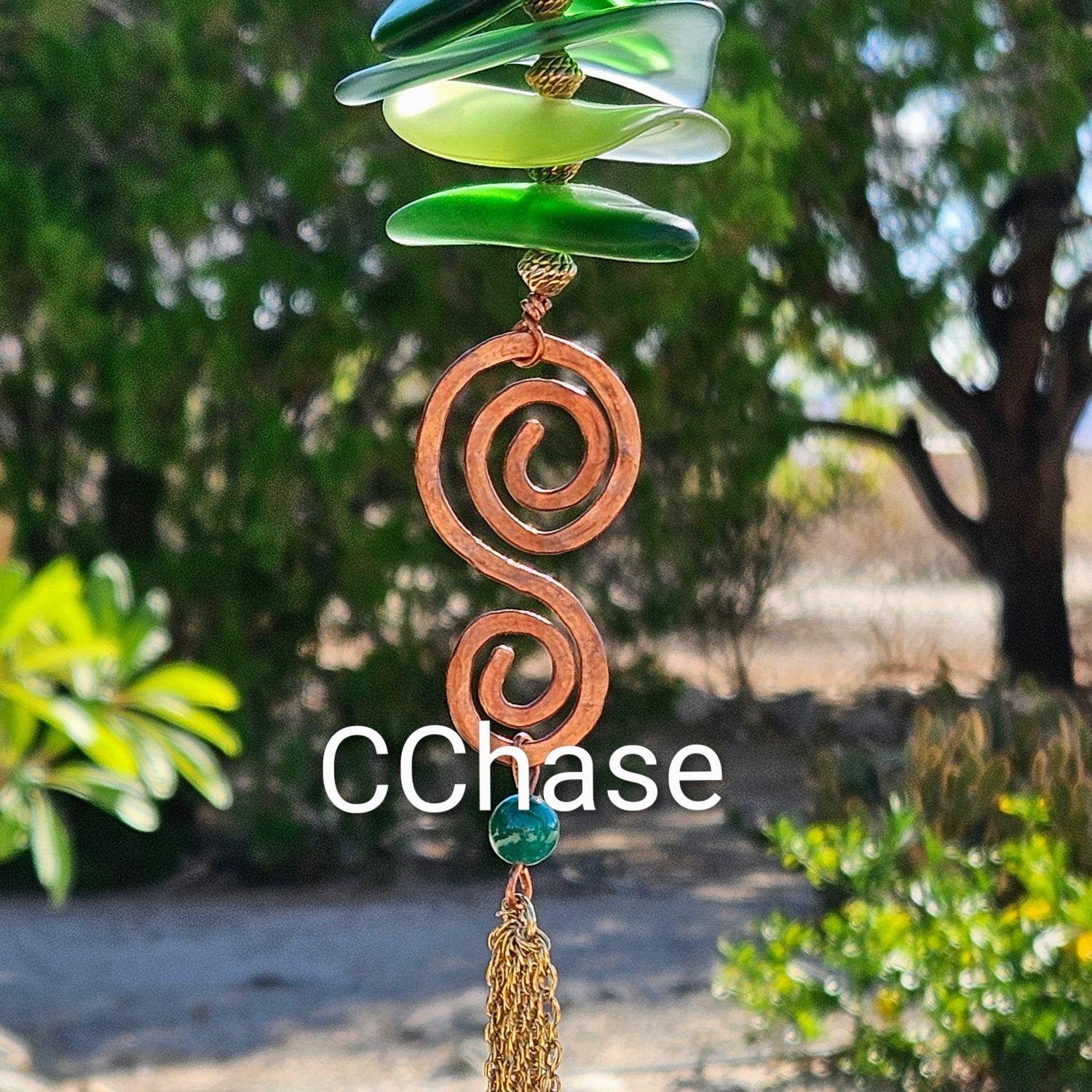 Medium Green Suncatcher Strand