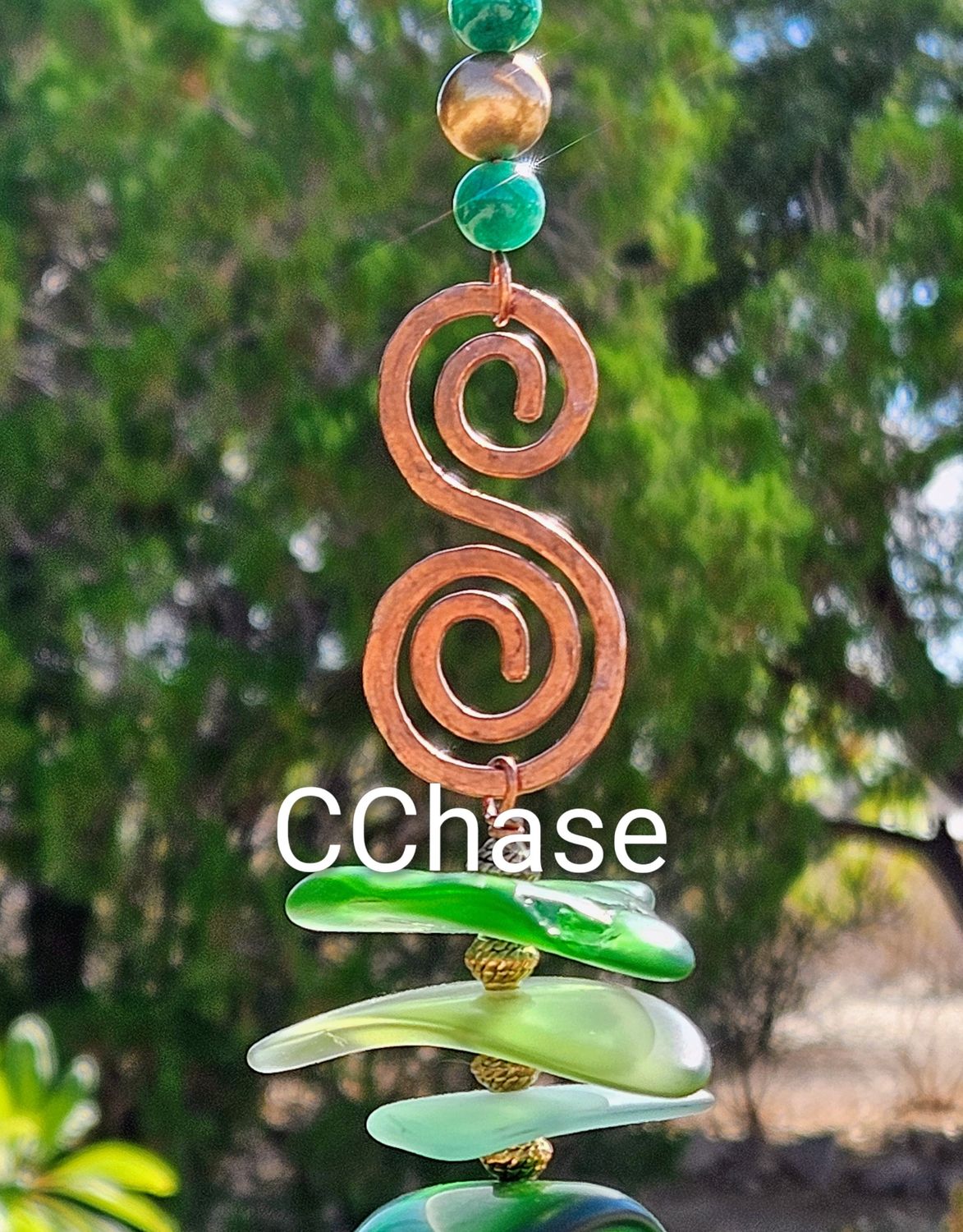 Medium Green Suncatcher Strand