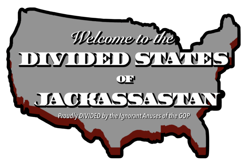 Divided States of Jackassastan Sticker