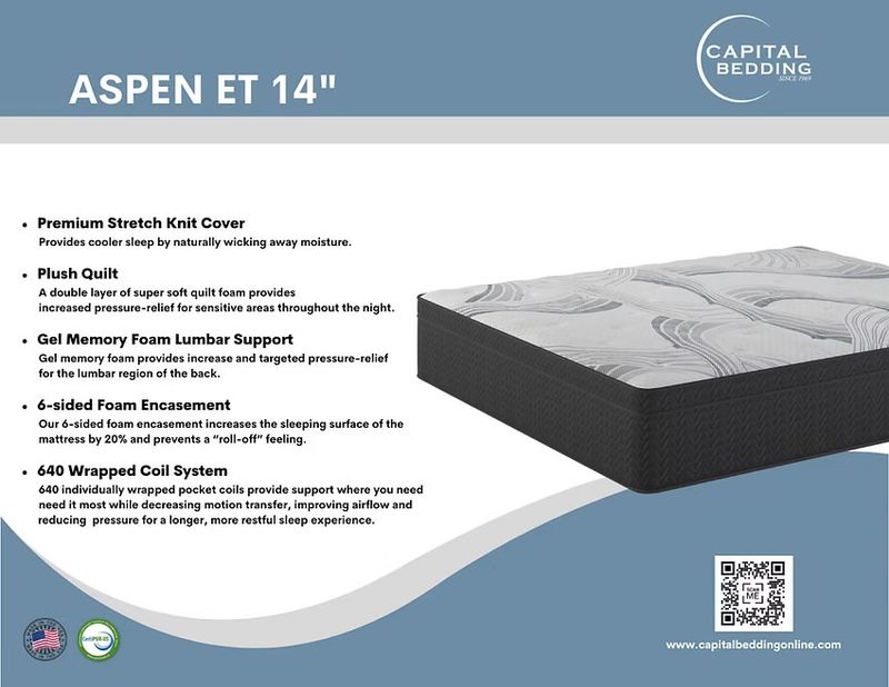 Aspen Euro Top Mattress