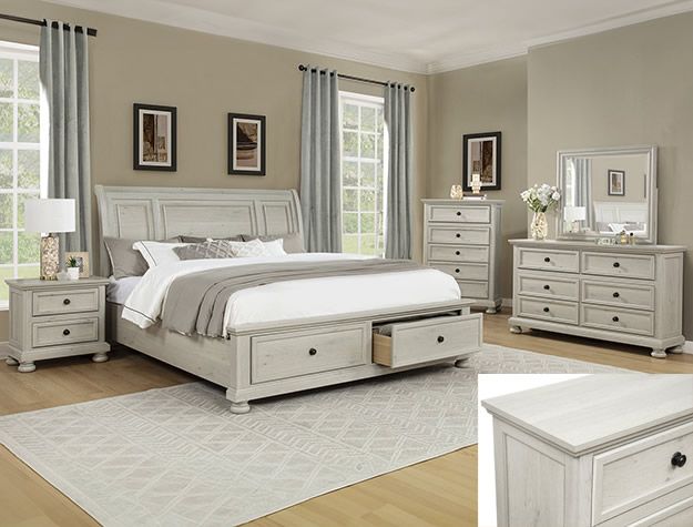 White Claribelle Bedroom