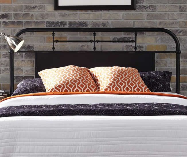 Black Metal Headboard
