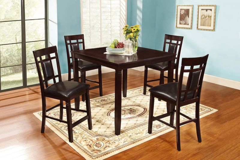 Cappuccino Counter Height Table
