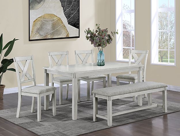 Clara Table &amp; Chairs w/Bench