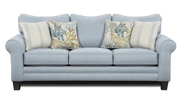 Labrynth Sky Sofa &amp; Loveseat