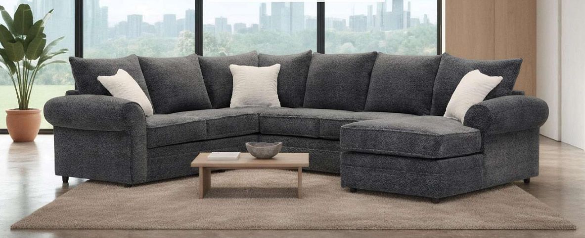 Gunmetal Pathfinder Sectional