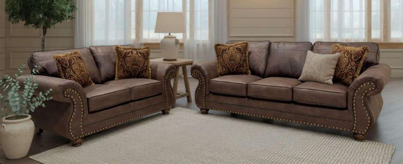 Whaler Bronze Sofa &amp; Loveseat