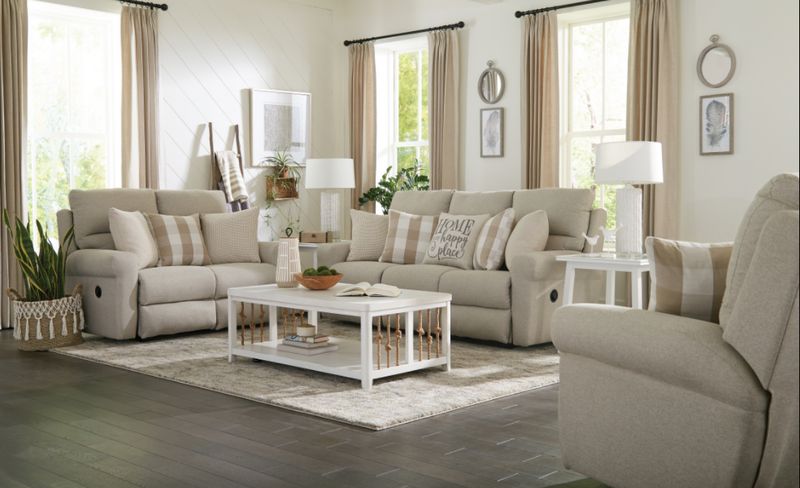 Westport Cement Reclining Sofa