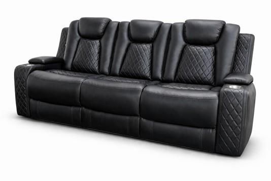 Magnus Leather Power Sofa Collection