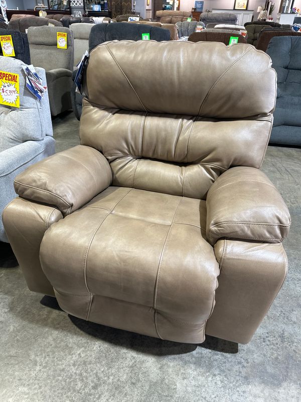 Stone Leather Recliner