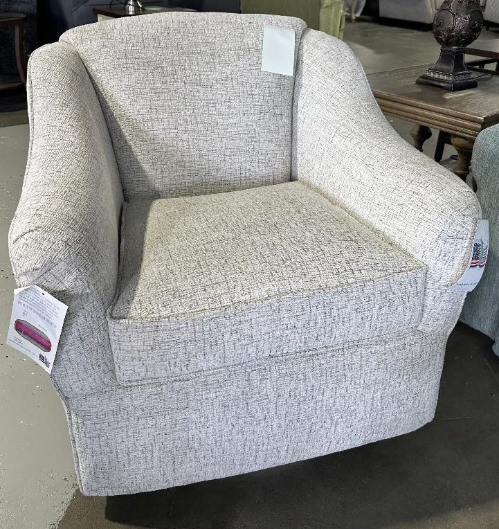 Fluff Daddy Alabaster Chair