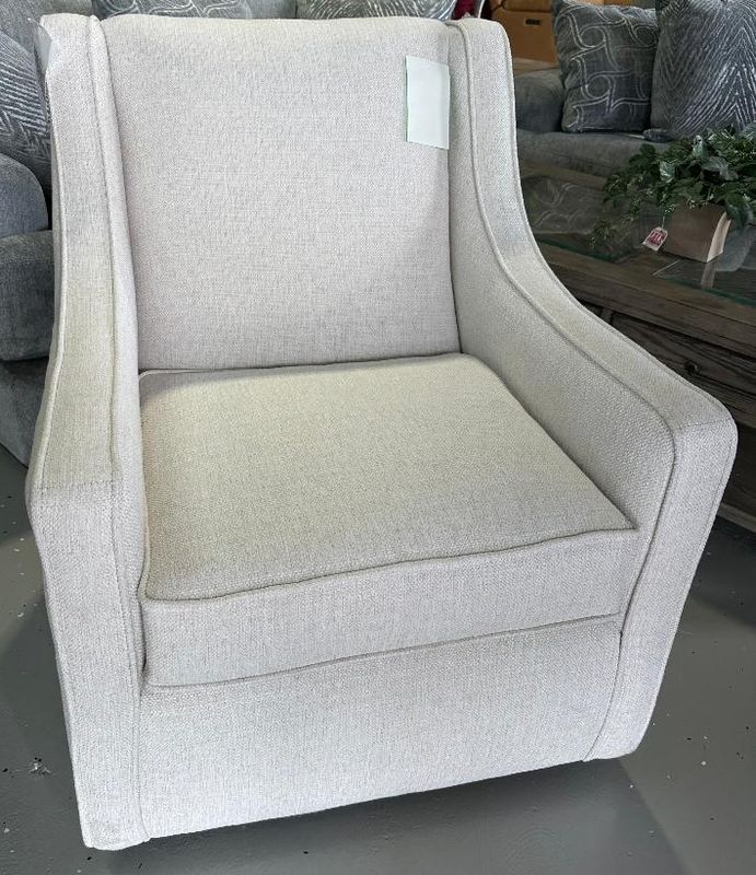 Sugarshack Glacier Swivel Chair