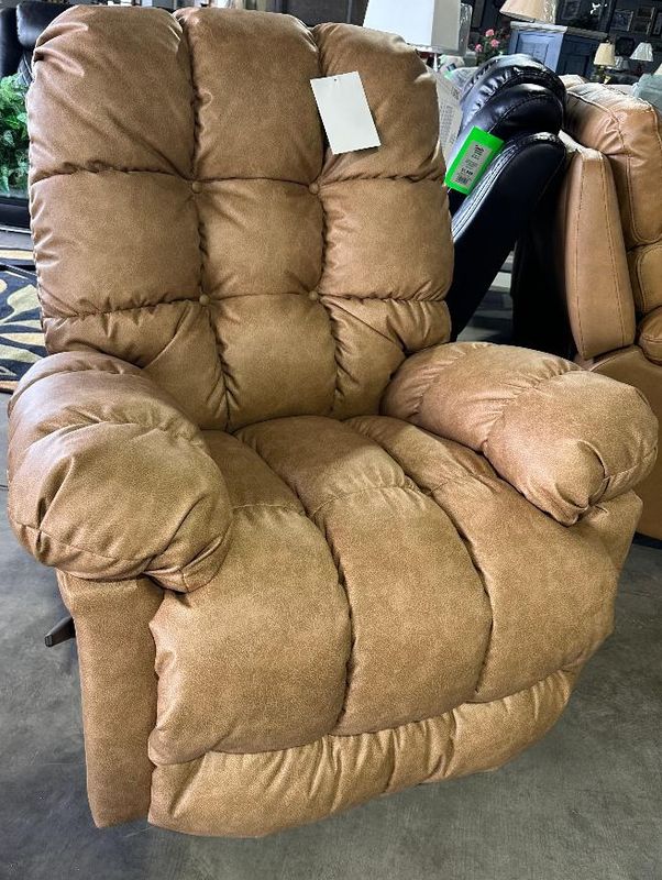 Brosmer Pecan Rocker Recliner