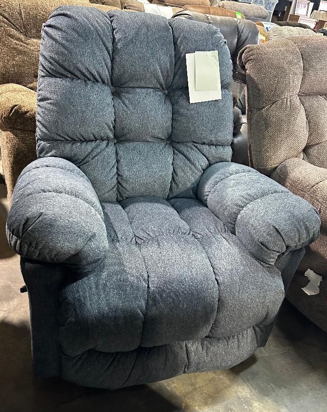 Brosmer Denim Rocker Recliner