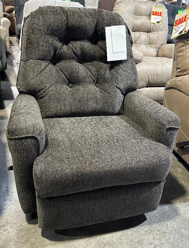 Cara Walnut Rocker Recliner