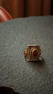 Agate Ring - To Be Styled With The Scarf!