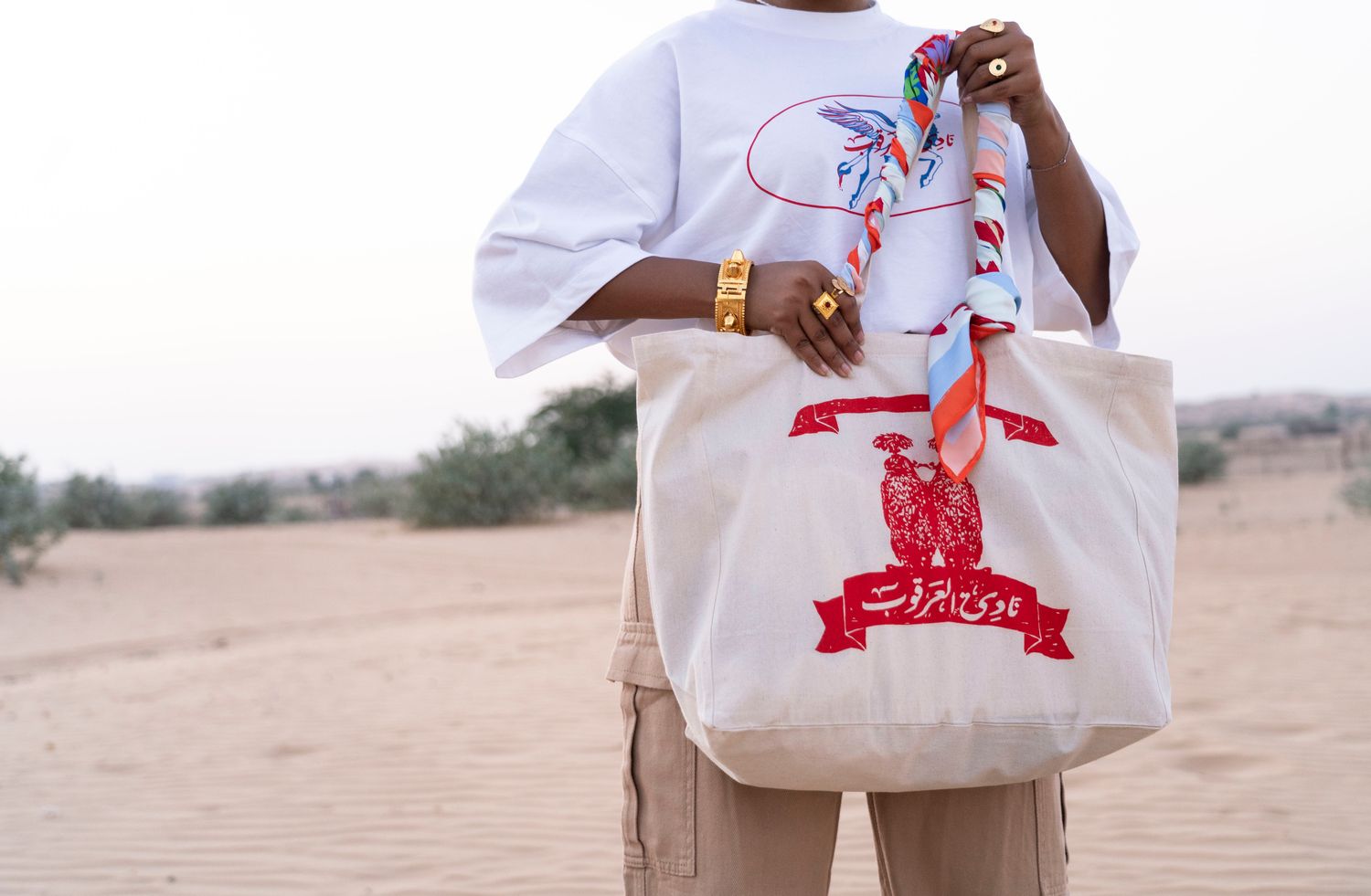Argoub Classic Totebag - حقيبة عرقوب الكلاسيكية 💫