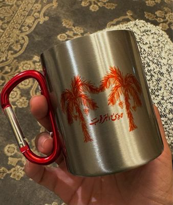 Argoub palm Tree Camp Cup - كوب عرقوب بالنخلة 🌴