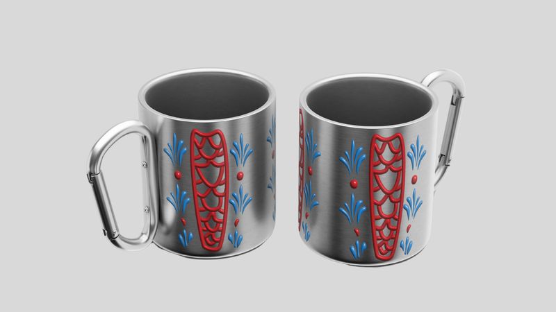 Finjan Pattern Cup - كوب طبعة الفنجان