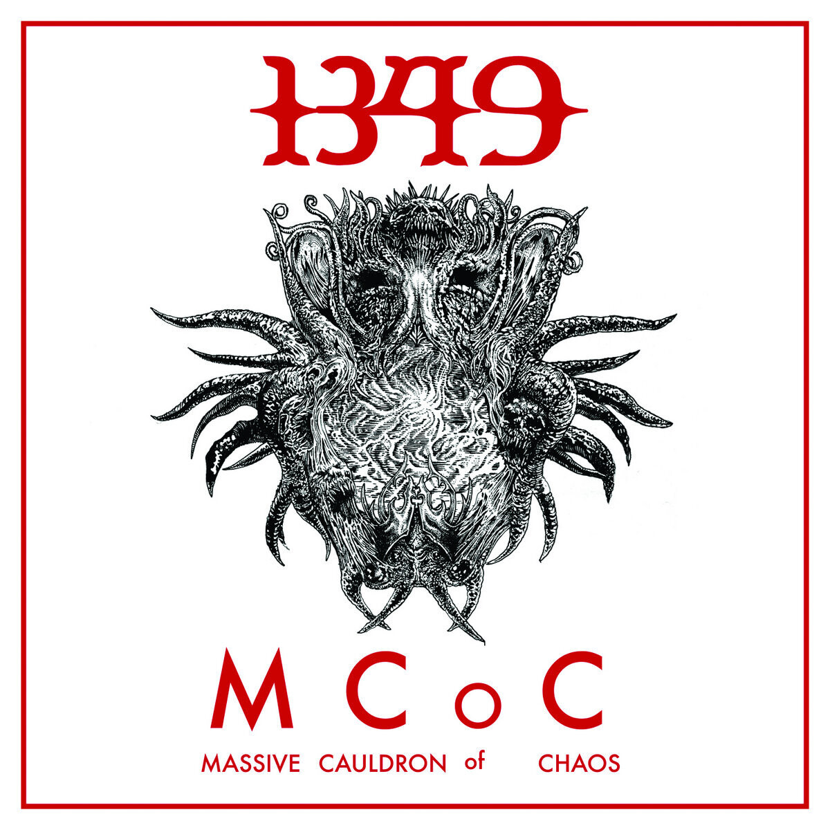 1349 - Massive Cauldron Of Chaos (Black Vinyl) (2014)