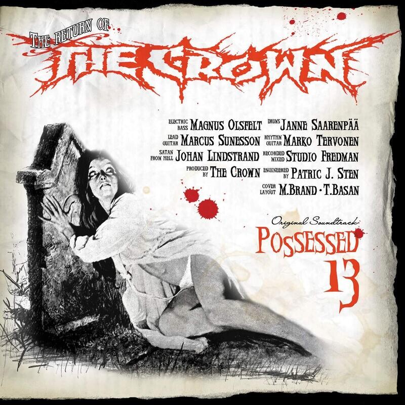 The Crown - Possessed 13 (Pink Splatter Vinyl) (2003)