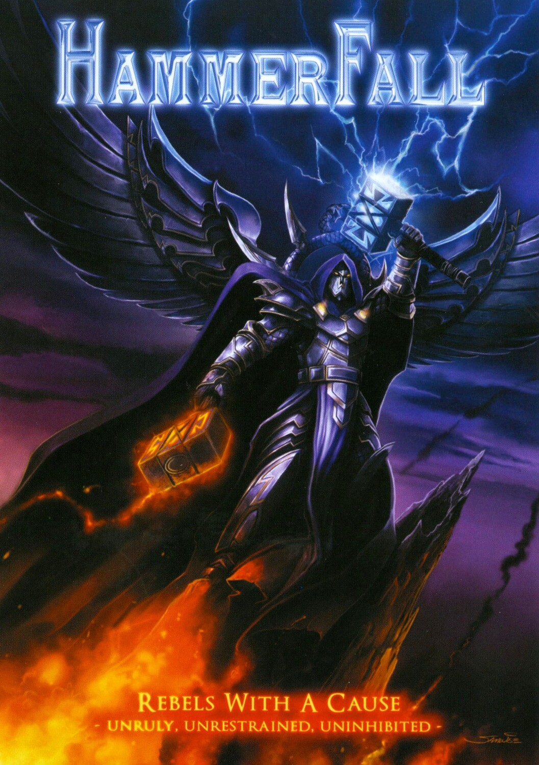 HammerFall - Rebels With A Cause  - Unruly, Unrestrained, Uninhibited - (2008)