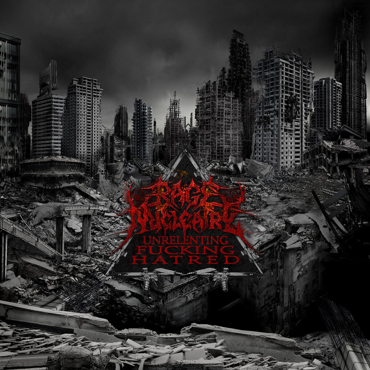Rage Nucléaire - Unrelenting Fucking Hatred (2LP Black Vinyl) (2012)