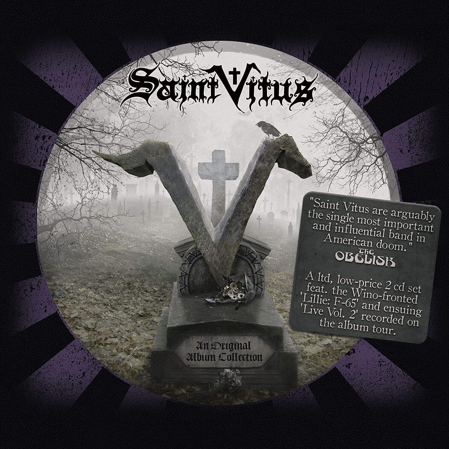 Saint Vitus - An Original Album Collection (Lillie: F-65 + Live Vol. 2) (2CD) (2019)