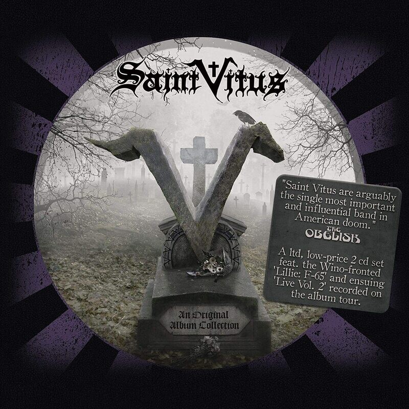 Saint Vitus - An Original Album Collection (Lillie: F-65 + Live Vol. 2) (2CD) (2019)