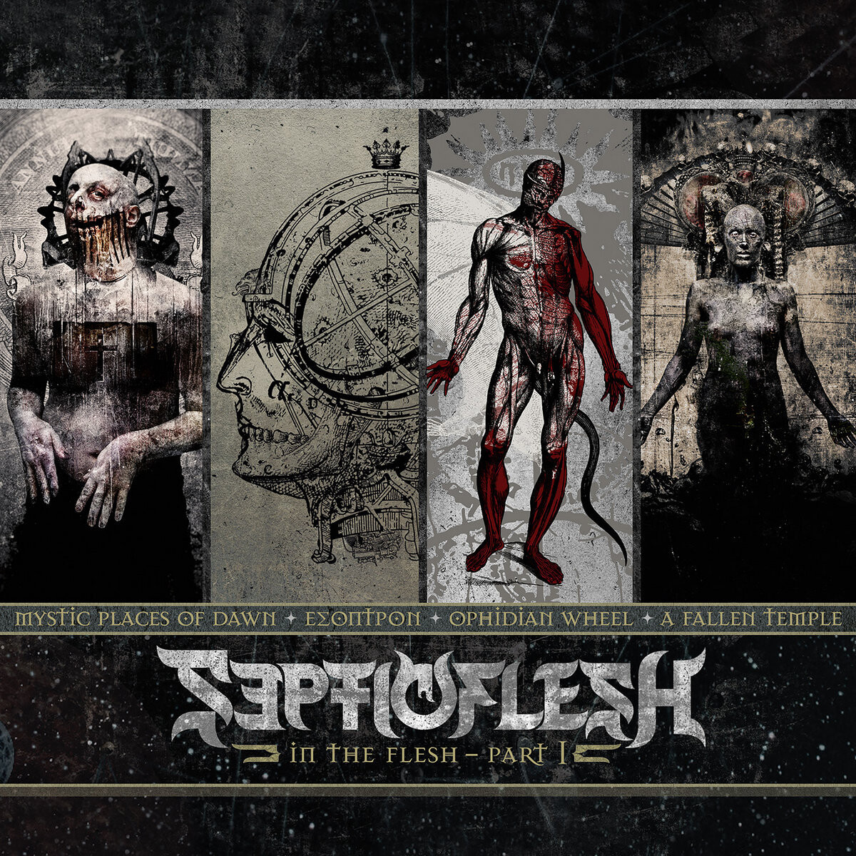 Septicflesh - In The Flesh - Part I (4CD 14 Bonus Tracks) (2019)