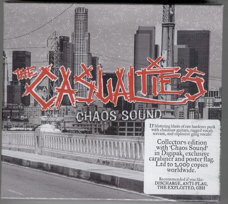 The Casualties - Chaos Sound (Collector&#39;s Edition Carabiner + Poster + Flag) (2016)