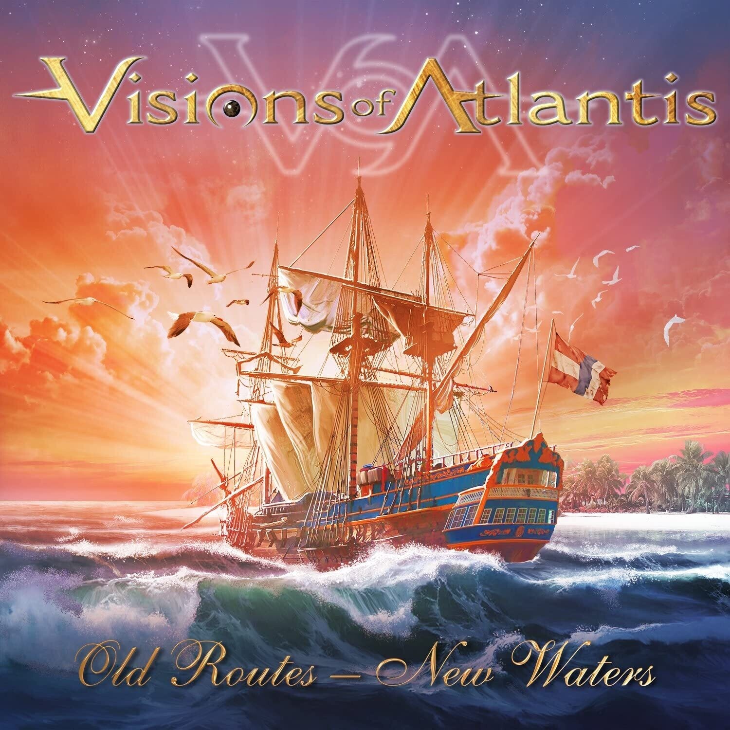 Visions Of Atlantis - Old Routes - New Waters (EP) (2016)