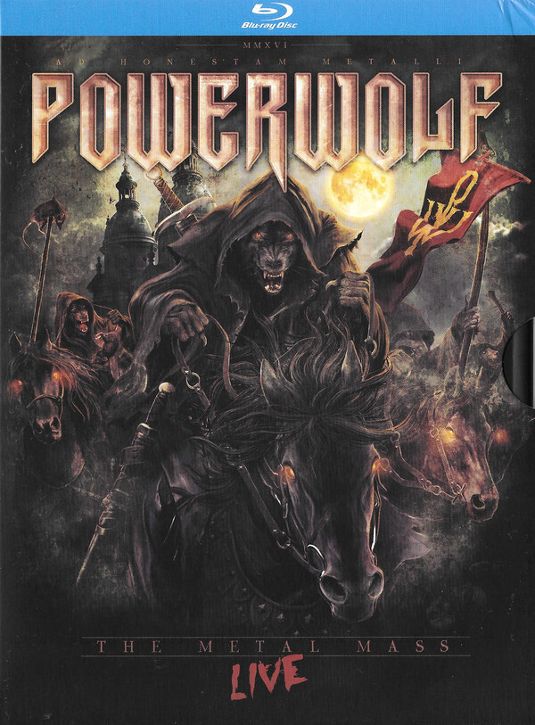 Powerwolf - The Metal Mass - Live (Mediabook CD+2 blu-rays) (2016)