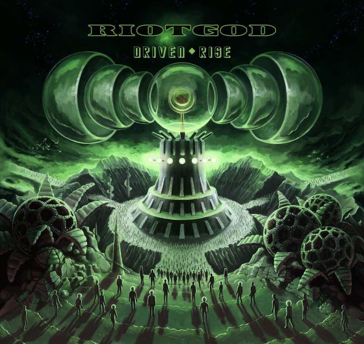Riotgod - Driven Rise (Black Vinyl) (2014)