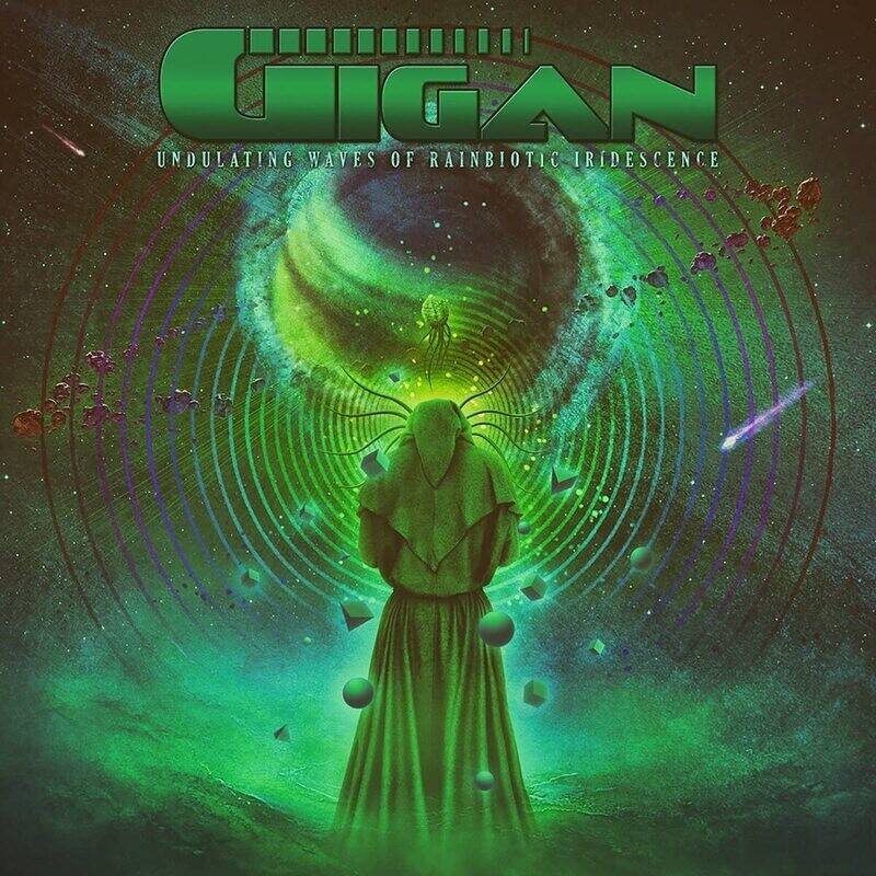 Gigan - Undulating Waves Of Rainbiotic Iridescence (Green Double Vinyl) (2017)