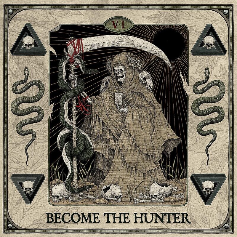 Suicide Silence - Become The Hunter (Bone with Black Splatter Vinyl) (2020)
