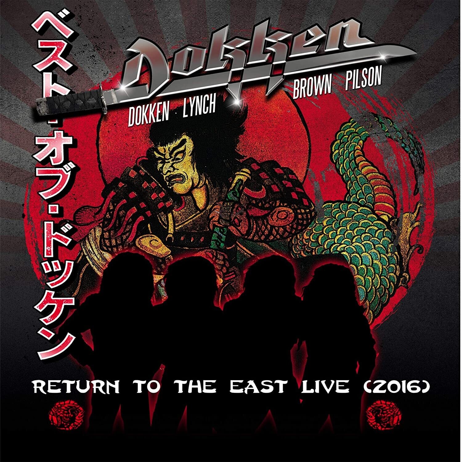 Dokken - Return To The East Live (2016) (Double Black Vinyl) (2018)
